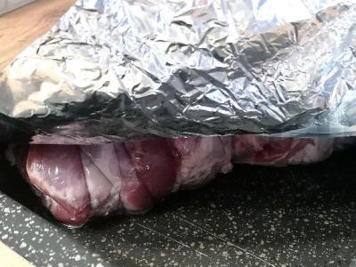 Keptas kiaulienos šoninis Žingsnis 6