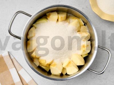 Greitas obuolių ir apelsinų džemas Žingsnis 3