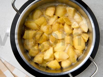 Greitas obuolių ir apelsinų džemas Žingsnis 4