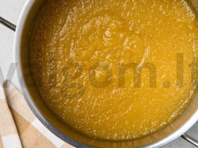 Greitas obuolių ir apelsinų džemas Žingsnis 6