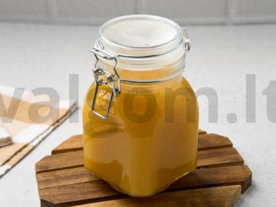 Greitas obuolių ir apelsinų džemas Žingsnis 8