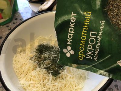 Midijos po sūrio kepure orkaitėje Žingsnis 3