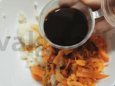 Korėjietiška žiedinio kopūsto salotos Žingsnis 7