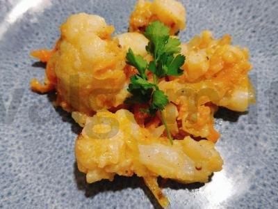 Korėjietiška žiedinio kopūsto salotos pagrindine nuotrauka