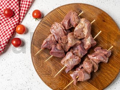 Indėnų šlaunelės šašlykas oro grilyje Žingsnis 4