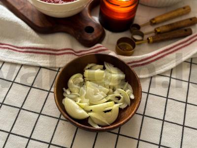 Kepti šonkauliukai su moliūgu vakarienei Žingsnis 2