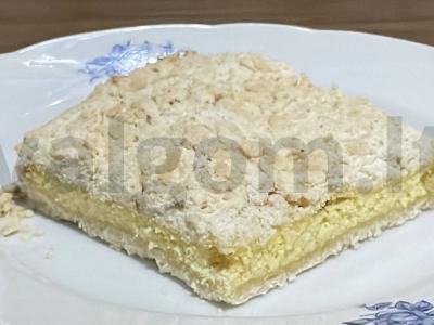 Karališka varškės pyragaitė su vaniliniu cukrumi pagrindine nuotrauka