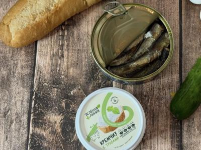 Sumuštiniai su šprotų ir sūriu Žingsnis 1