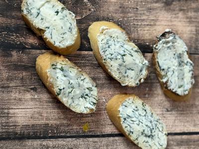 Sumuštiniai su šprotų ir sūriu Žingsnis 3