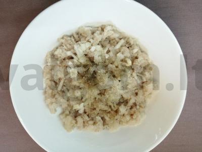 Koteliai iš Tolimųjų Rytų menkės džiūvėsėliuose Žingsnis 3