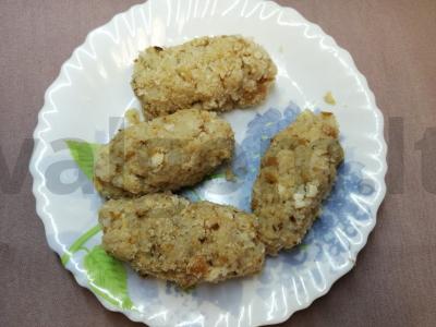 Koteliai iš Tolimųjų Rytų menkės džiūvėsėliuose Žingsnis 6