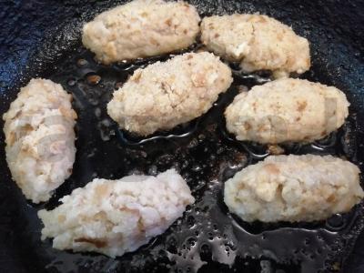 Koteliai iš Tolimųjų Rytų menkės džiūvėsėliuose Žingsnis 7