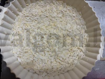 Ryžių apkepas su sūriu Žingsnis 8