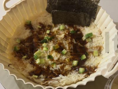 Ryžių apkepas su sūriu pagrindine nuotrauka