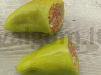 Riestainių pipirų su „jasmine“ ryžiais Žingsnis 6