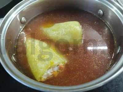 Riestainių pipirų su „jasmine“ ryžiais Žingsnis 7