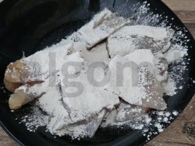 Keptas ešerio filė su bulvių koše Žingsnis 1