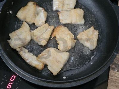 Keptas ešerio filė su bulvių koše Žingsnis 3