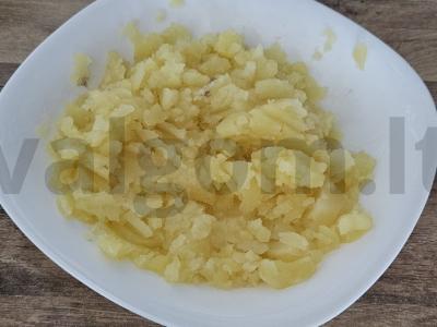 Keptas ešerio filė su bulvių koše Žingsnis 5