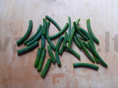 Kiaulienos steikas su pipirų mišiniu, daržovėmis ir žolelėmis Žingsnis 3