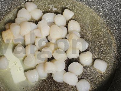 Jūros midijos su rukola, dorblu sūriu ir greipfrutu Žingsnis 4