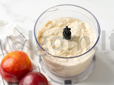 Varškės apkepas su nektarinais Žingsnis 3