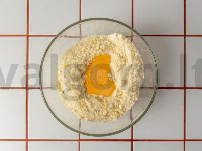 Citrininiai tartaletės Žingsnis 2