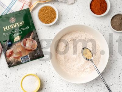 Kryžiai orkaitėje su padažu Žingsnis 1