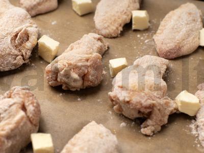 Kryžiai orkaitėje su padažu Žingsnis 3