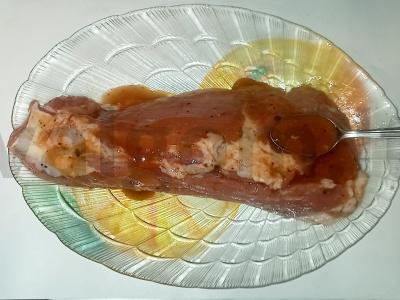 Kepta kiauliena pomidorų sultyse Žingsnis 2