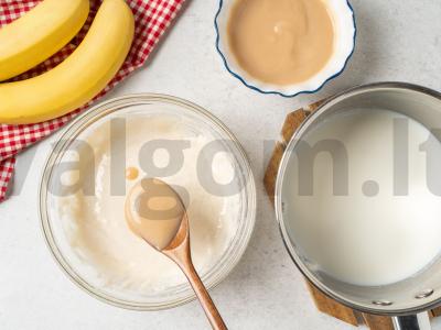 Tortas su bananų kremu Žingsnis 6