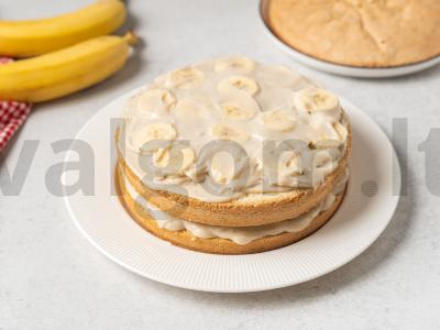 Tortas su bananų kremu Žingsnis 11