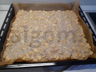 Avižiniai sausainiai su obuolių gabaliukais ir cinamonu Žingsnis 5