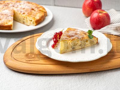 Obuolių ir kriaušių pyragas pagrindine nuotrauka