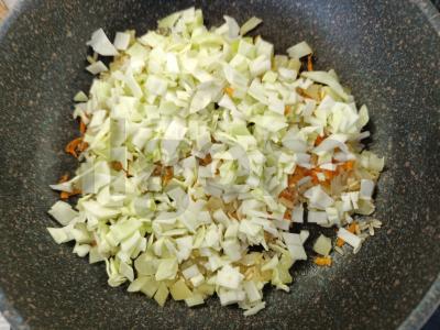 Vištienos sriuba su rudaisiais ryžiais ir kopūstais Žingsnis 6