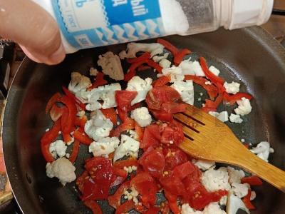 Grikių košė su žiediniais kopūstais Žingsnis 6