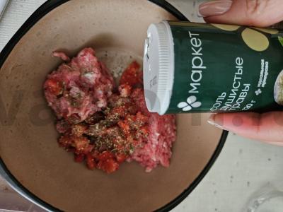 Tostai su faršu ir sūriu oro grilyje Žingsnis 2