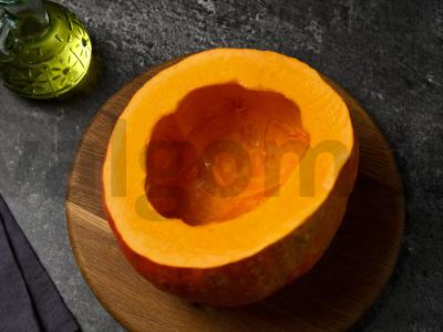 Moliūgų troškinys su krevetėmis Žingsnis 1