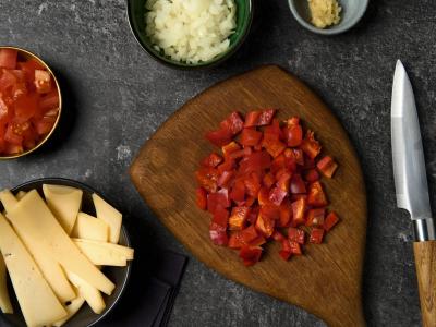 Moliūgų troškinys su krevetėmis Žingsnis 2