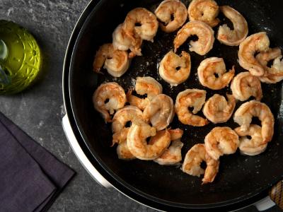 Moliūgų troškinys su krevetėmis Žingsnis 3