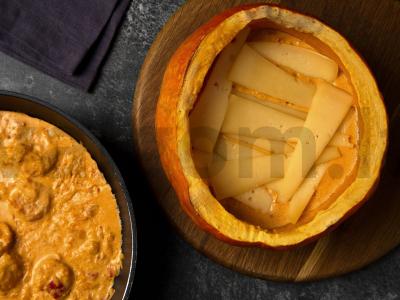 Moliūgų troškinys su krevetėmis Žingsnis 8