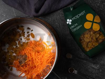 Kondži su morkomis Žingsnis 2