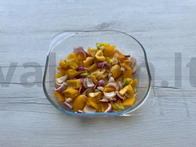 Ryžiai su vištienos blauzdomis pietums Žingsnis 2