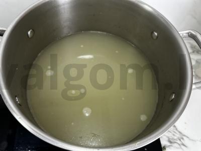 Lašišų sriuba pietums Žingsnis 4