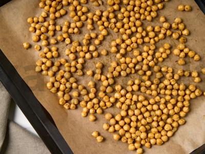 Kepta žiedinė kopūstai su humusu Žingsnis 5