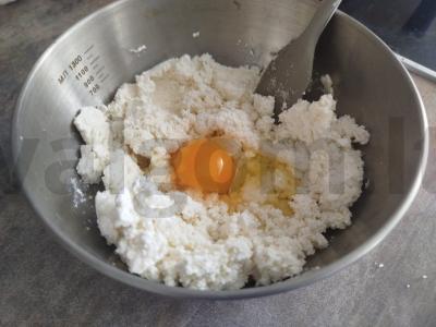 Varškėčiai su manų kruopomis pusryčiams Žingsnis 3