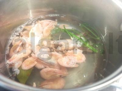 Kvapnūs krevetės vakarienei Žingsnis 3