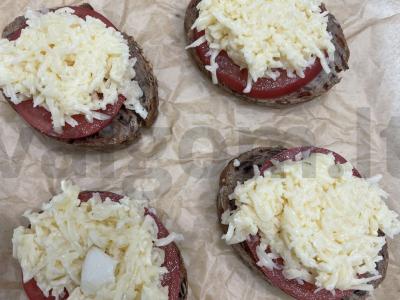 Aštrūs brusketai orkaitėje Žingsnis 6