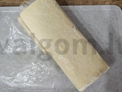 Namų baklava su graikiniais riešutais Žingsnis 1