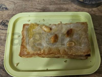 Namų baklava su graikiniais riešutais Žingsnis 8